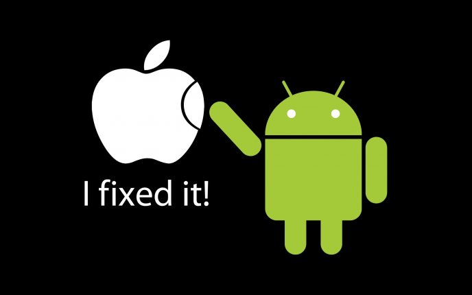 Android fixed the Apple