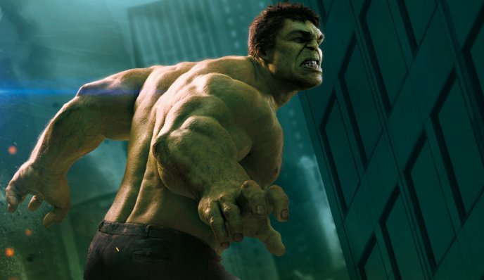 Angry Hulk - The Avengers movie