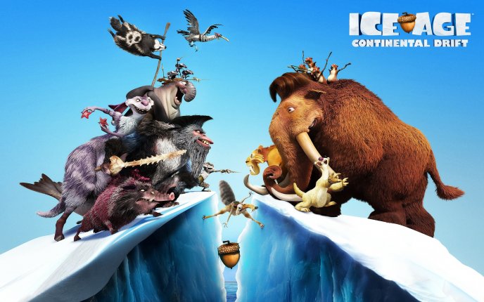 Ice Age 4 - Continental drift - Manny versus pirates