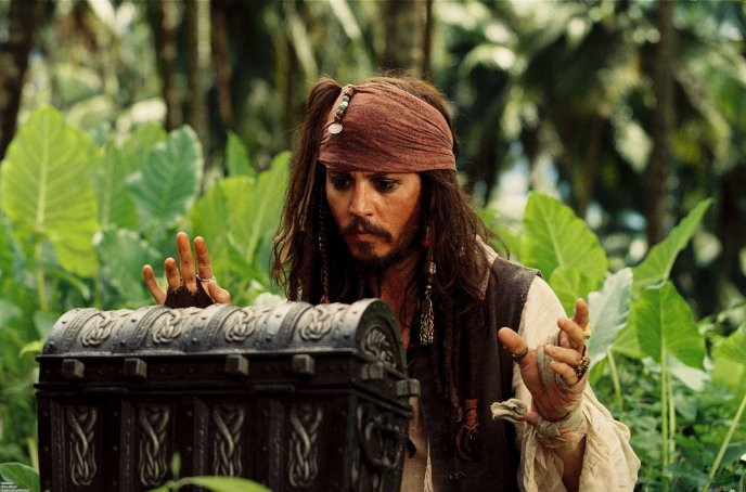 Johnny Depp as Jack Sparrow - Pirates of the Caribbean