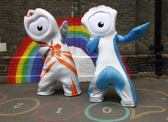 Olympic games London 2012 - funny Olympic mascots