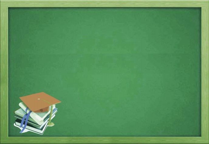 Green blackboard - Back to school
