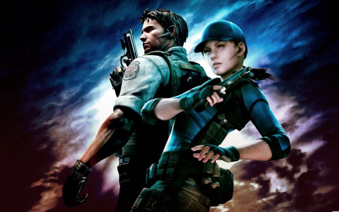 New game - Resident Evil 5 - Chris and Jill