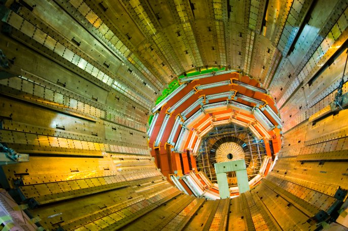 Abstract photo - Iron tunnel