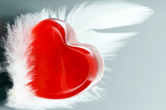Delicious heart shaped candy - Happy Valentine's Day