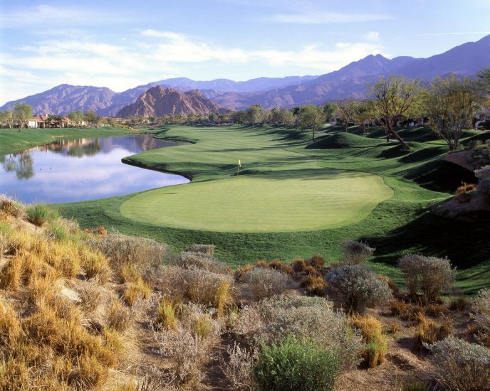 Golf course in La Quinta, California