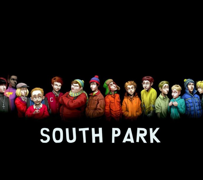Funny wallpaper - characters from South park
