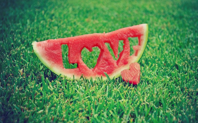 Summer love - delicious watermelon