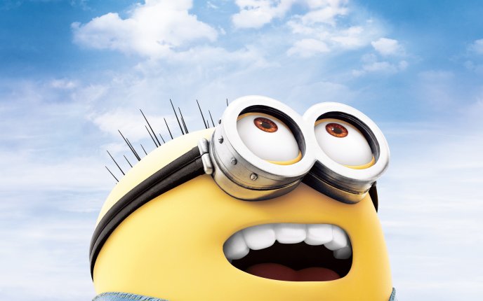 Little minion with big eyes - Despicable me