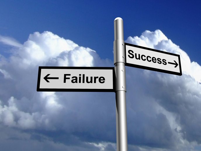 The path you choose in your life - success or failure