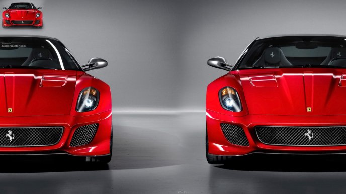 Red horse - Ferrari a powerful car