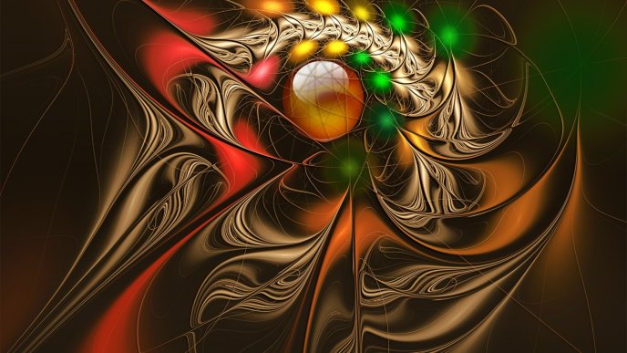 Interesting and colorful design art - Abstract wallpaper