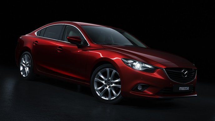 Awesome red Mazda 6 Car