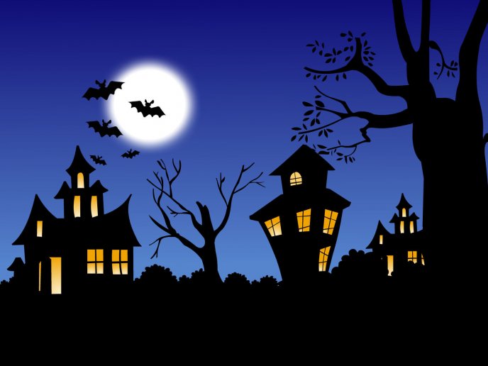 The night of Halloween - HD wallpaper