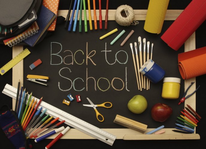 Color stationery - ready for back to school