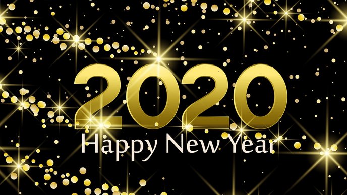 Be a golden year 2020 - Happy New Year