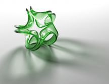 3D Green Glass
