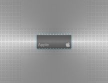 Simply Gray Apple Wallpaper
