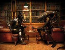 Alien vs Predator at Chess
