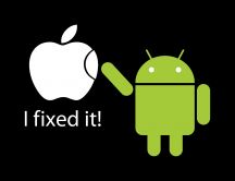Android fixed the Apple