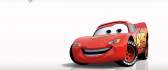 Smiling McQueen from Cars
