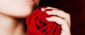 Perfect red rose nails and lips