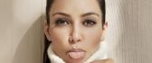 Kim Kardashian beauty face