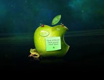 Think different, think greener, think Apple