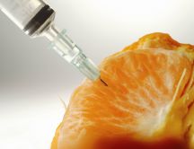 Injection to an orange