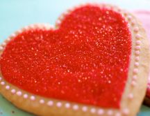 Sugar cookie - heart shape
