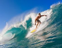 Beautiful but dangerous - summer surf