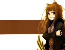Anime girl - spice and wolf
