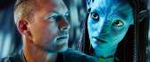 Avatar - Neytiri looking at Jake Sully