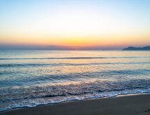 Mallorca Beach at sunrise in Ca'n Picafort