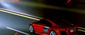 Red sport car - Audi R8 - V12