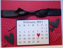 Gift for 14 February 2013 - Calendar
