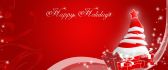 Merry Christmas - HD red wallpaper
