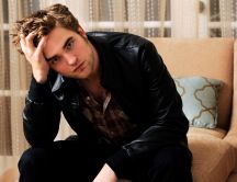 Robert Pattinson with bad attitude