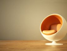 Round chair - an original form