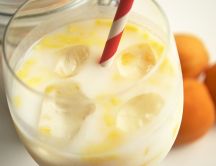 Shake in the morning - milk and mango