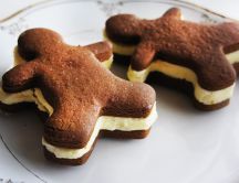 Gingerbread biscuits - delicious cookies