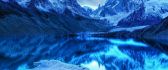 Beautiful ice view of the mountains - HD wallpaper