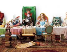 Funny characters from Alice in Wonderland