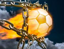 Power fireball - HD football wallpaper