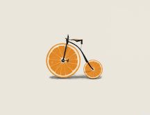 Bicycle technology - use oranges