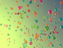 Happy birthday - millions of free balloons