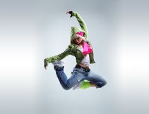 Dance moves in the air - HD wallpaper