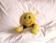 Yellow toy is going to sleep - good night