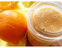 Delicious orange jam - summer breakfast