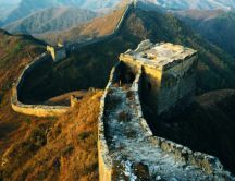 The monument of China - Great wall in the world